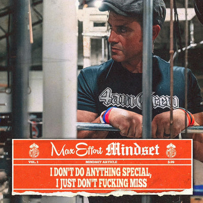 #169 I Don't Do Anything Special, I Just Don't Fucking Miss