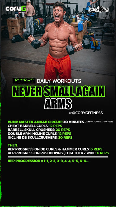 30 Minute Arm Assault Incoming... | MAX EFFORT MUSCLE SUPERSETS