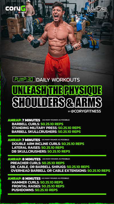 Sleeve-Busting Shoulders & Armz | MAX EFFORT MUSCLE SUPERSETS