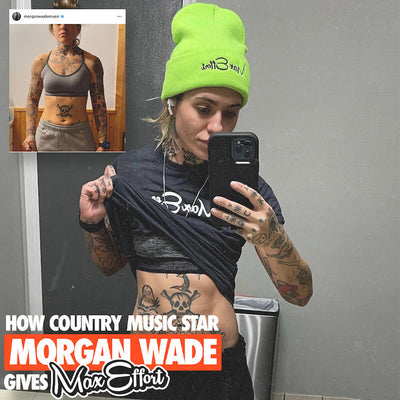 How Country Music Star Morgan Wade's Gives MAX EFFORT