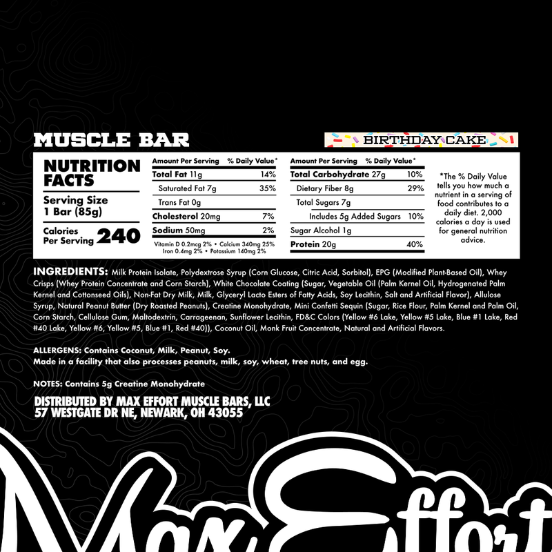 Muscle Bar (12 Pack)